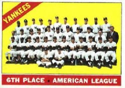 1966 Topps Baseball Cards      092      New York Yankees TC